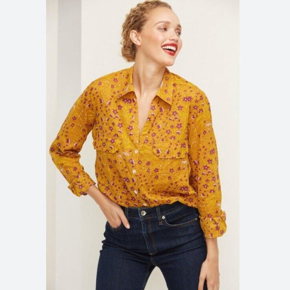 Roberta Roller Rabbit Rhone Guy Button Down Cotto… - image 1